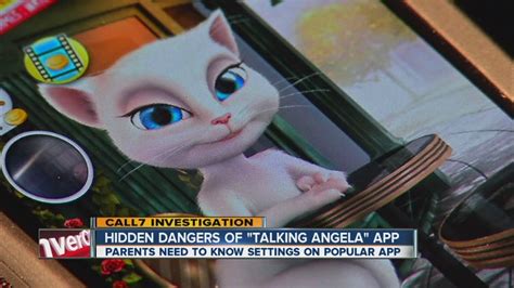 eye talking angela|hidden dangers of talking angela.